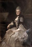 johan, Portrait of Anna Amalie von Sachsen-Weimar-Eisenach,